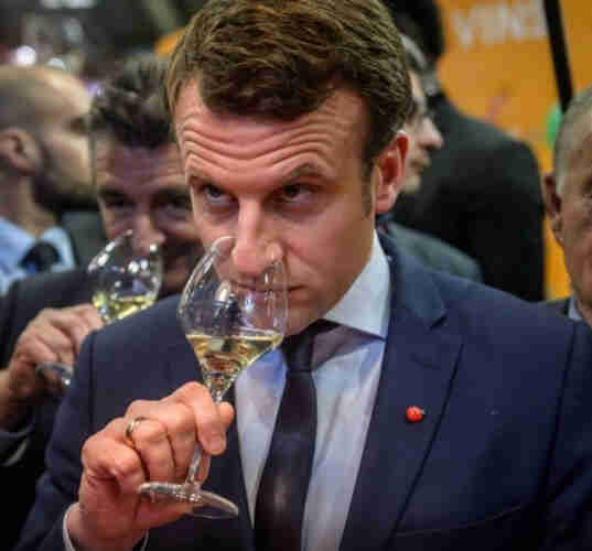 French president Macron pushing for troops deployment I'm Ukraine