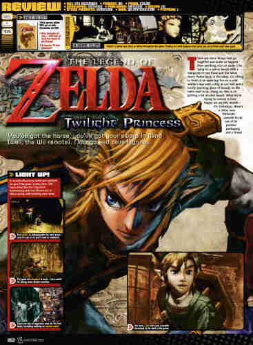 Review for The Legend of Zelda: Twilight Princess on Wii and GameCube from GamesMaster 180 - Christmas 2006 (UK)


score: 96%
