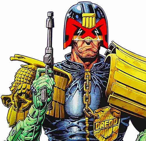 Judge Dredd. He am the law.