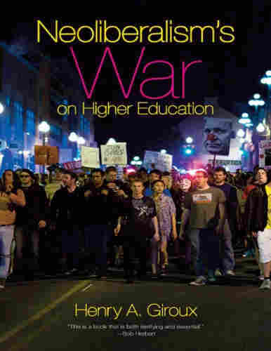 Giroux exposes the corporate forces at play and charts a clear-minded and inspired course of action out of the shadows of market-driven education policy. Championing the youth around the globe who have dared to resist the bartering of their future, he calls upon public intellectuals—as well as all people concerned about the future of democracy—to speak out and defend the university as a site of critical learning and democratic promise. 
**“Giroux has focused his keen intellect on the hostile corporate takeover of higher education in North America . . . .He is relentless in his defense of a society that requires its citizenry to place its cultural, political, and economic institutions in context so they can be interrogated and held truly accountable. We are fortunate to have such a prolific writer and deep thinker to challenge us all.”―Karen Lewis, President, Chicago Teachers Union 
** “No one has been better than . . . Giroux at analyzing the many ways in which neoliberalism . . . has damaged the American economy and undermined its democratic processes.”―Bob Herbert, Distinguished Senior Fellow at Demos ** 
** “Giroux . . . dares us to reevaluate the significance of public pedagogy as integral to any viable notion of democratic participation and social responsibility. Anybody who is remotely interested in the plight of future generations must read this book.”―Dr. Brad Evans, Director, Histories of Violence website
