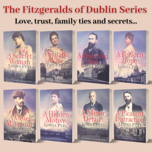 'Should come with an addiction warning!' Amazon reviewer.

Escape to 19th Century Ireland with The Fitzgeralds of Dublin Series.