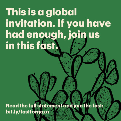 This is a global invitation. If you have had enough, join us in this fast.