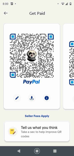 PayPal scan code 