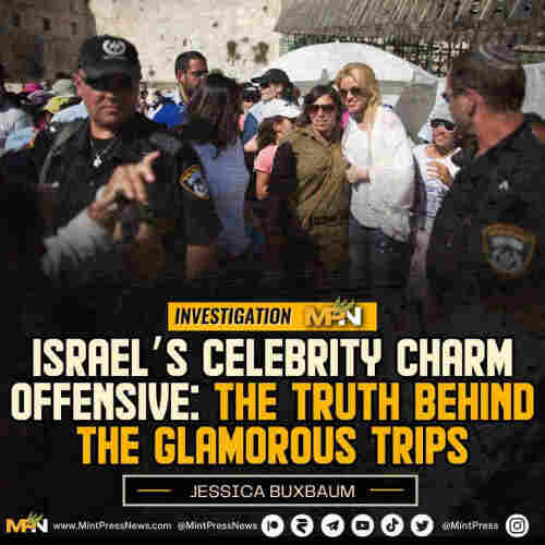 American celebrities whitewashing Israeli genocide and war crime