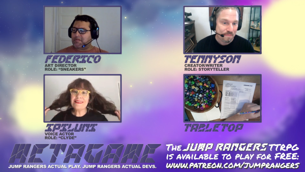 On a stream of "Metagame: The Recruit," Federico and Ipilini make Tennyson question the life choices that brought him to this moment!