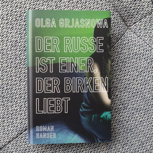 The German edition of the book on my couch. 
