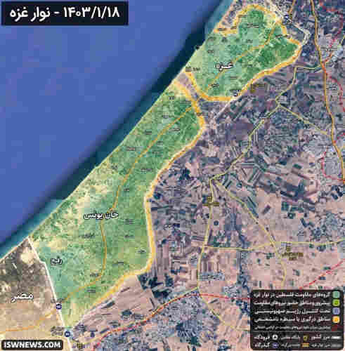 Israel has retreated from southern Gaza and only keeping a security zone in the north and part of northern border.