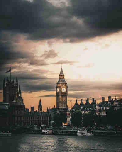 A dark cloudy sunset vision of the Houses of Parliament centred on the tower of Big Ben, rather ominous. It suits the pitch of my Victorian novel - non Victorian things are in the picture but not glaringly so. The pic is by Luke Stackpoole via Unsplash