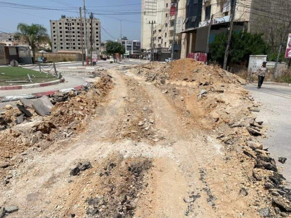 IDF destroyed the roads in jenin refuge camp