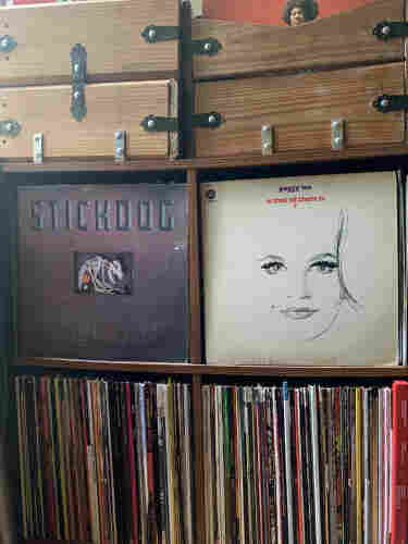 Peggy Lee and Stickdog displayed among the collection. 