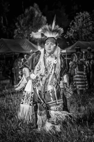 Dancer at the Stanford Powwow.