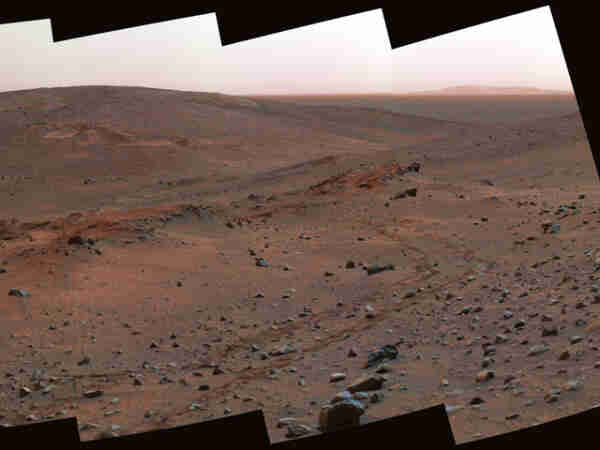 Methuselah Outcrop on Mars