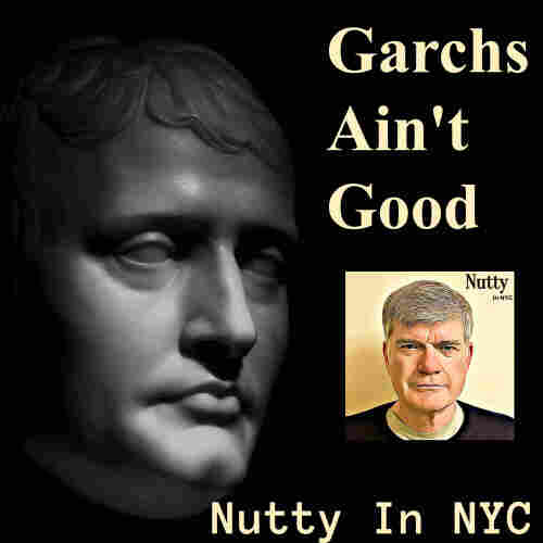 Cover Art for Nutty in NYC Episode: Garchs Ain't Good
Featuring a sinister scultural bust looming out of a darkened background