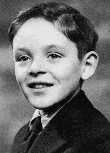 Anthony Hopkins as a boy