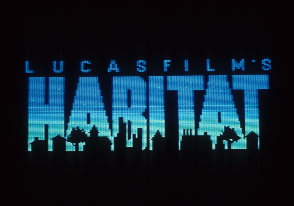 The logo of Lucasfilm's Habitat