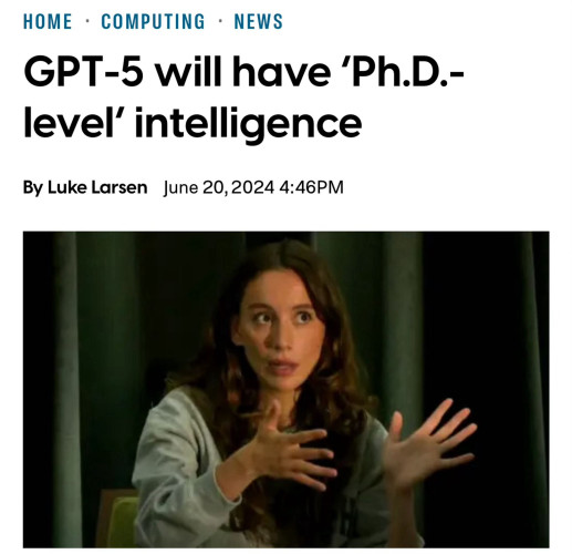 “GPT-5 will have Ph.D.-level intelligence”