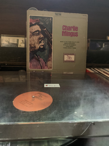Charles Mingus on the turntable 