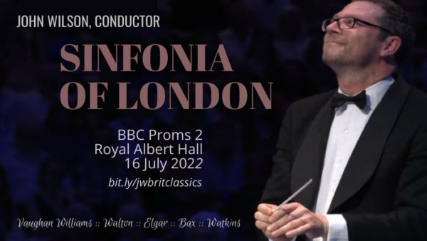 Conductor John Wilson and the Sinfonia of London perform classical 20th century British music. Audio download at https://bit.ly/jwbritclassics