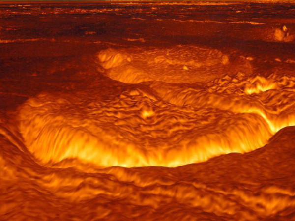 Venus' Once Molten Surface