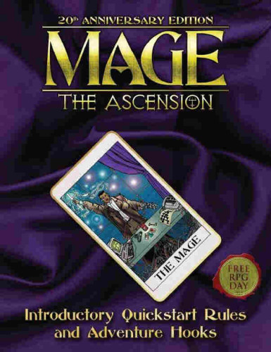 cover of the 20th anniversary edition of "Mage:The Ascension"