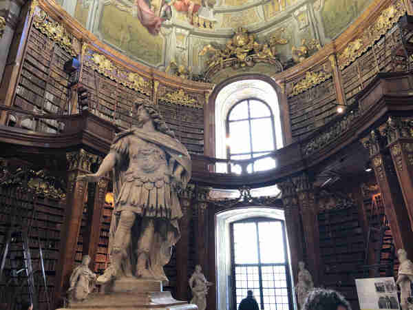 Austrian national library, a baroque miracle. 