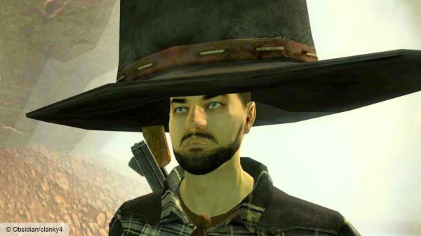 Header image for an article titled: A Fallout New Vegas ‘hat war’ is brimming within the community