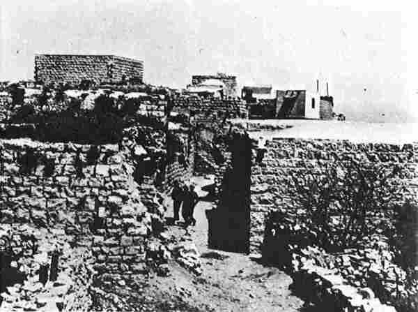 76 years old old picture of Deir Yasin after the massacre of almost all inhabitants were murdered by Jewish Terrorist groups.