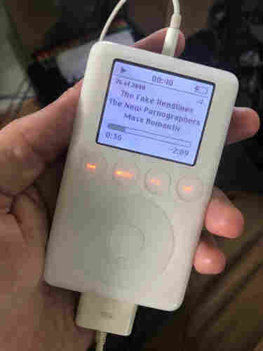 An old iPod 