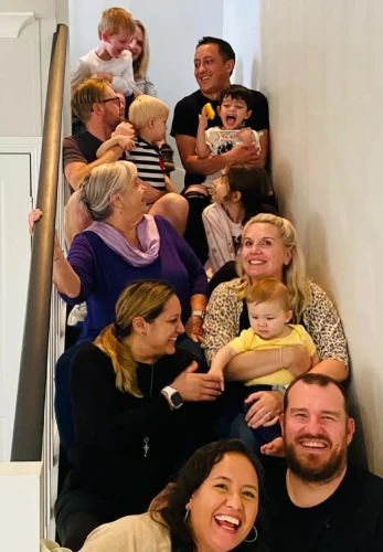 Zomi Frankcom (front left) in a photo with her family.

Frankcom, killed by an  Israeli airstrike on Tuesday along with six aid worker colleagues, was remembered by her family as “a kind, selfless and outstanding human being [who] has travelled the world helping others in their time of need”.