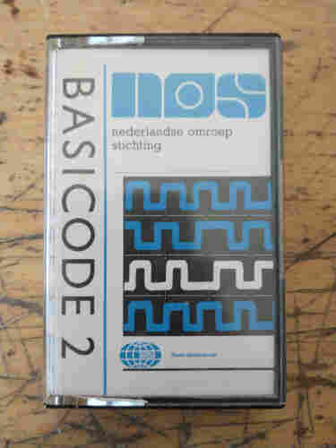Photo of dutch "NOS BASICODE 2" cassette case.