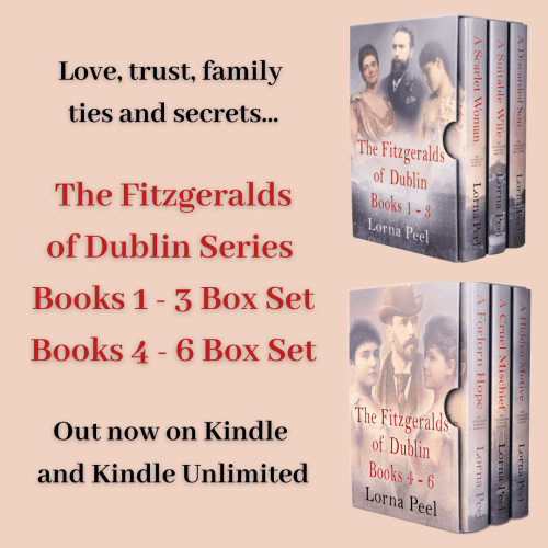 'A dramatic saga filled with family secrets!' Amazon Review.

Escape to 19th Century Ireland with The Fitzgeralds of Dublin Series.