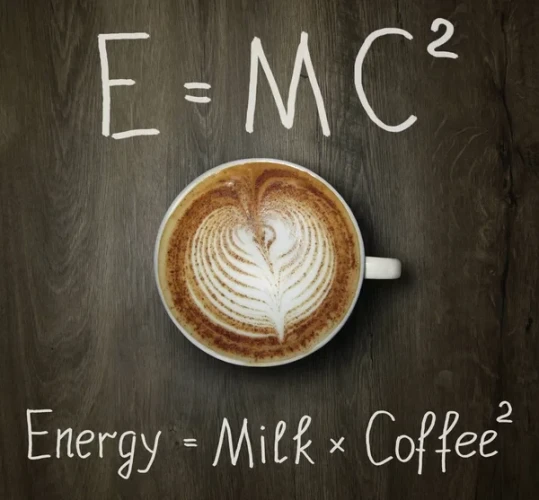 Energy = Milk x Coffee²