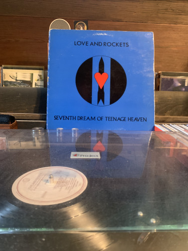Love And Rockets on the turntable 
