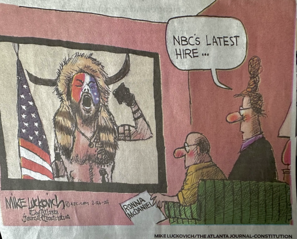 Qanon shaman named NBC’s latest hire (satire)