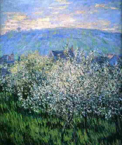 Claude Monet (1840-1926) Plums Blossom, 1879.