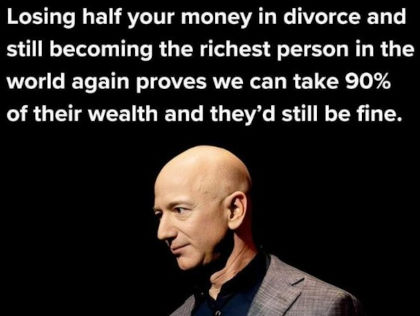 Image shows Jeff Bezos, former boss of Amazon.