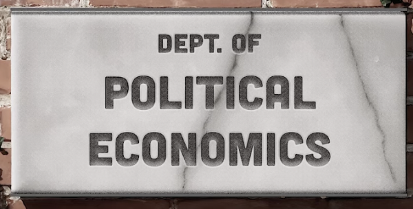 Building Plaque: The Dept of Political Economy