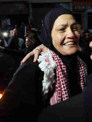 Rawda Abu Ajamiya, prisoner freed in the recent exchange deal, was kidnapped by IDF forces tonight