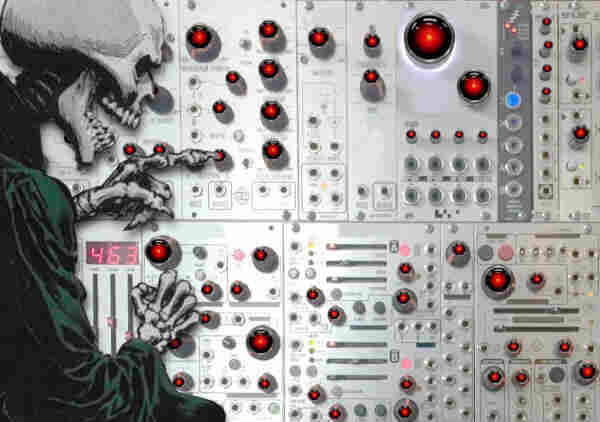 
Image:
Cryteria (modified)
https://commons.wikimedia.org/wiki/File:HAL9000.svg

CC BY 3.0
https://creativecommons.org/licenses/by/3.0/deed.en

--

djhughman
https://commons.wikimedia.org/wiki/File:Modular_synthesizer_-_%22Control_Voltage%22_electronic_music_shop_in_Portland_OR_-_School_Photos_PCC_%282015-05-23_12.43.01_by_djhughman%29.jpg

CC BY 2.0
https://creativecommons.org/licenses/by/2.0/deed.en
