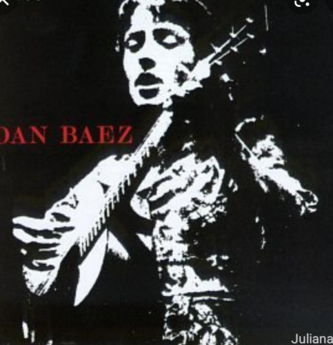 Album cover of Joan Baez's first album.