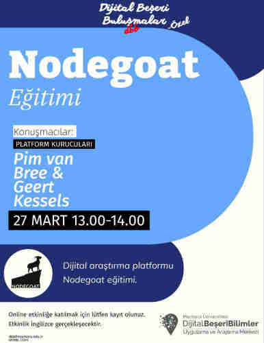 Poster for a virtual nodegoat demo