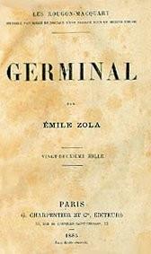 Cover, first edition of Germinal by Émile Zola, 1885. By G. Charpentier (publisher) - http://www.susa-literatura.com/emailuak/zola/sala04.htm, Public Domain, https://commons.wikimedia.org/w/index.php?curid=3130018