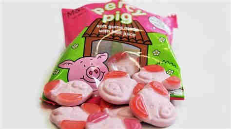 A packet of Percy Pigs