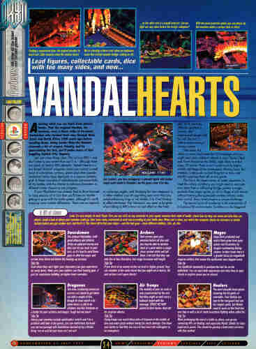 Review for Vandal Hearts on PSone from GamesMaster 57 - July 1997 (UK)

score: 89%