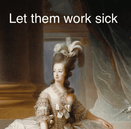 Let them with sick