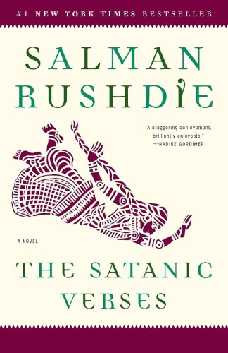 Book cover of Salman Rushdie’s Satanic Verses. 