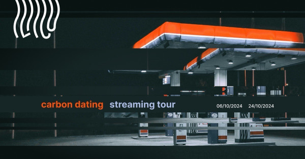 Flaco Album cover: Carbon Dating Streaming Tour. Let’s meet at that station in the middle of the night.